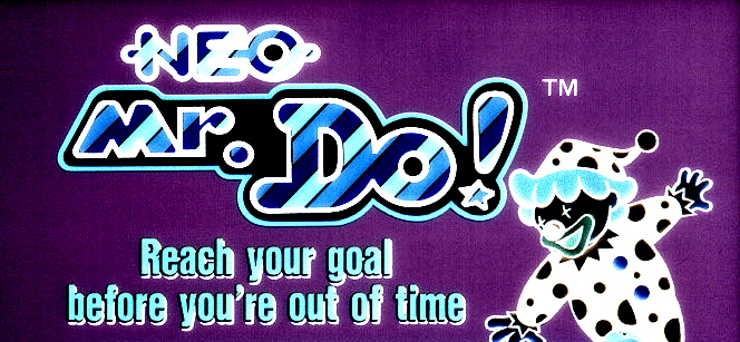 Neo Mr Do! Reach your goal before you're out of time