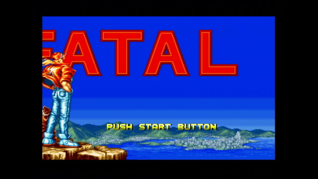 Fatal Fury title sequence