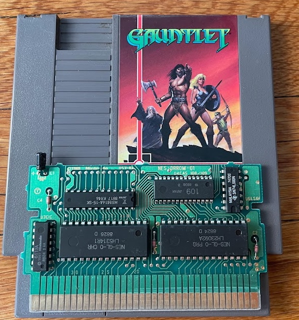 Gauntlet NES using a DxROM board