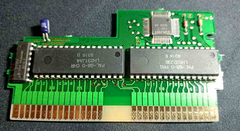 Gimmick PCB with a Sunsoft FME-7