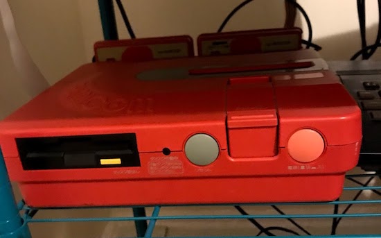 My Sharp Twin Famicom. It's Red.