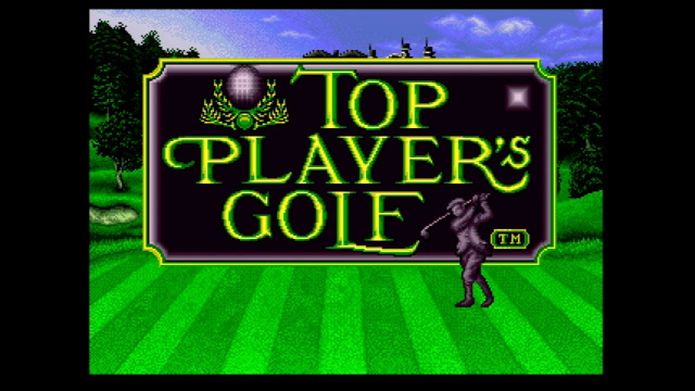 Top Players' Golf title screen