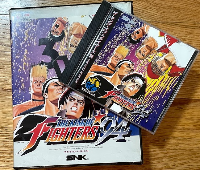 King of Fighters 1994, AES and CD