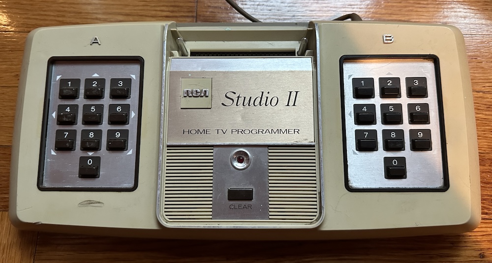 My RCA Studio II