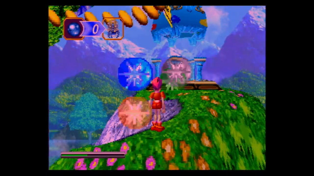 Gameplay footage of NiGHTS into Dreams