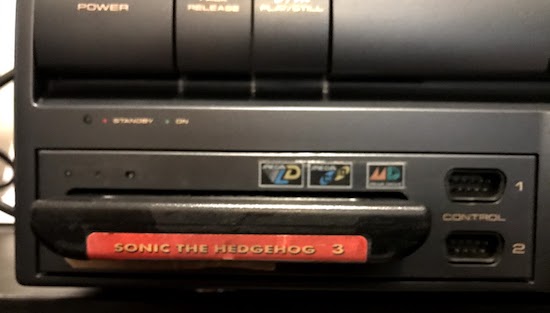 Sonic 3 in the the Pioneer PAC S-1, showing the orientation