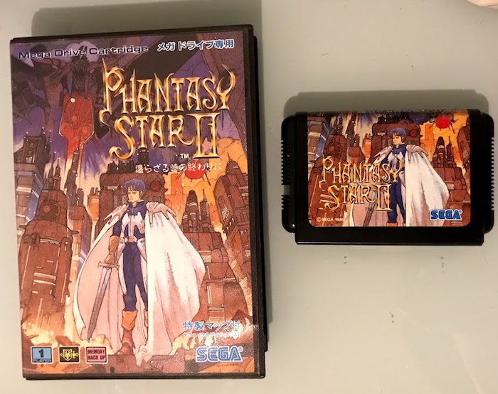 The Japanese version of Phantasy Star II