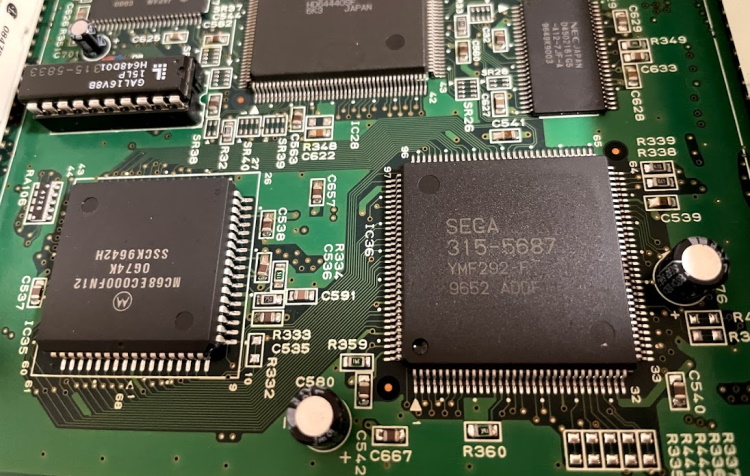 Sega ST-V audio chips