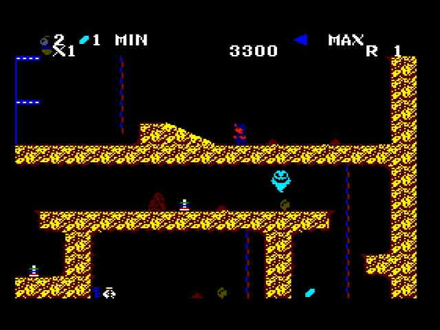 Spelunker on MSX