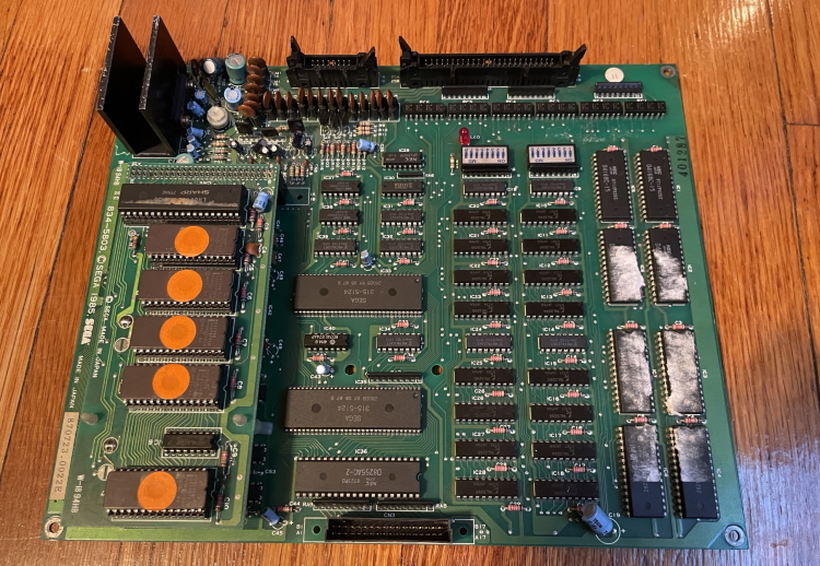 System E circuitboard