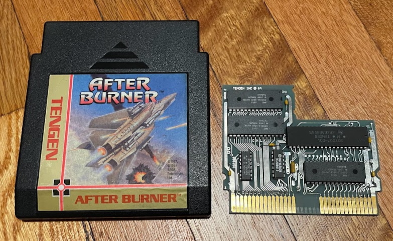 After Burner and its circuitboard