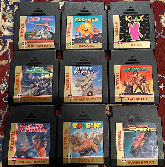 A lot of Tengen games