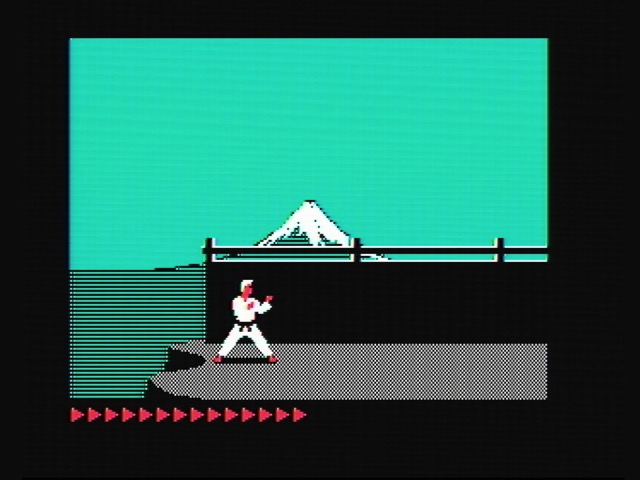 Apple II Karateka