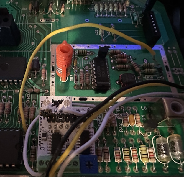 Circuit board installed in the 2600jr