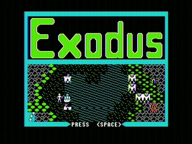 Exodus, showing a tiled area