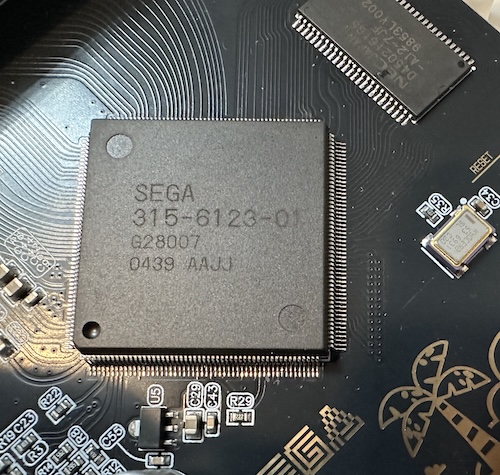 what is with the 315 code anyway, Sega used that for so many ICs Sega 315-6123-01 surface mount chip