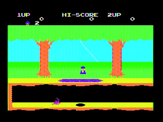signal might be a little hot Pitfall II, the player dies