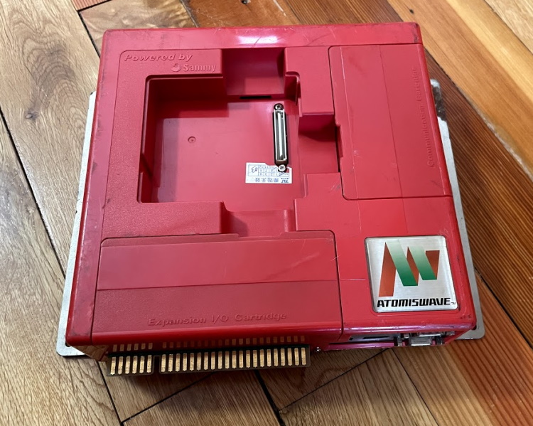 An Atomiswave without a game cart