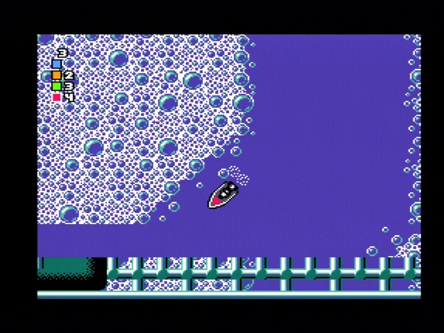my machine, she is so micro Micro Machines hoverboat with weird scrolling