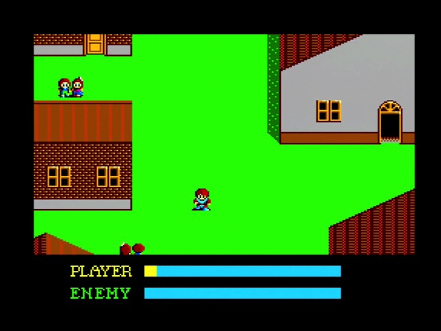 adol is like 'why can't i be on the turbografx-cd' Ys gameplay in the first town. The status bar is fine.