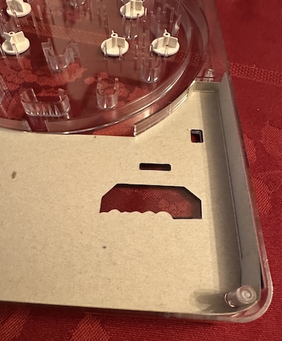 A plastic lid
