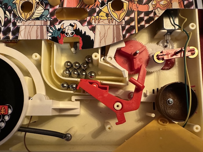 The autofiring mechanism underneath