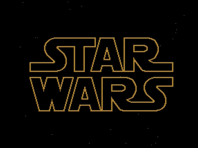 Star Wars logo in RGB
