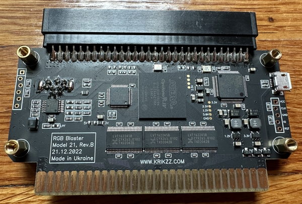 RGB Blaster circuitboard