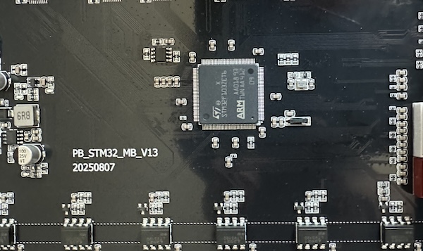 STM stands for 'Shut the Manual' A single surface-mount chip