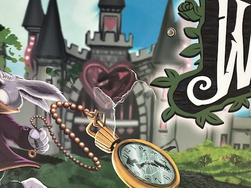 if it was perfect I'd be tempted to try to keep it that way. The damage on the outside; the side art is cracked