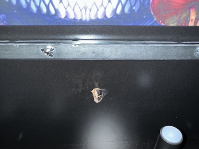 I don't think I could've done this A puncture in a side panel