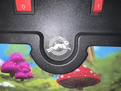 if you see someone ranting about how late they are, you probably shouldn't stalk them Wonderland Amusements white rabbit logo