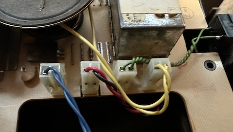plugged in connectors