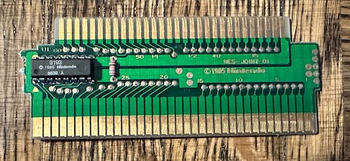 The converter piece front, showing the lockout chip