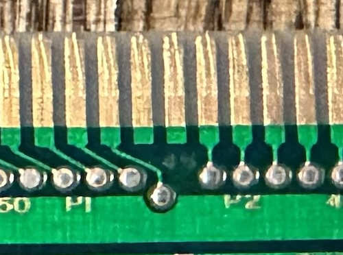 Pins connected to nowhere