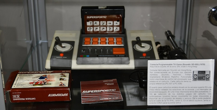 An example of a PC-50x console