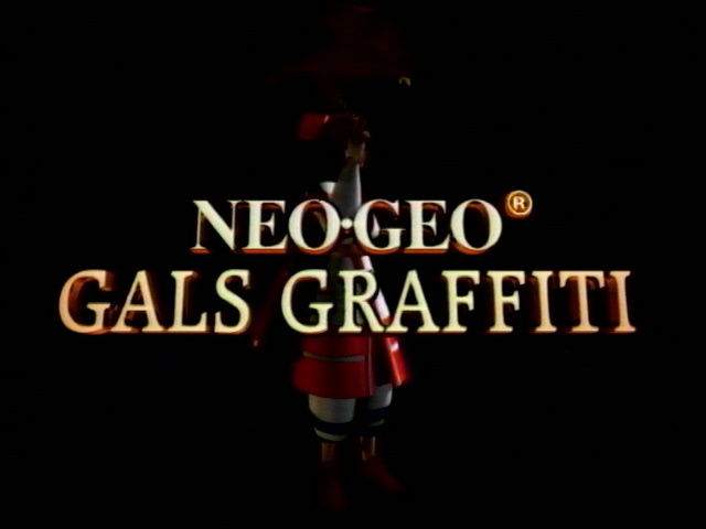 Neo Geo Gals Graffiti