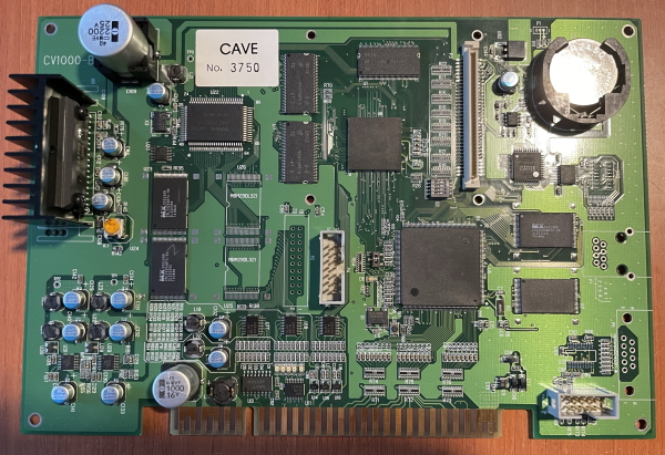 The CV1000 PCB