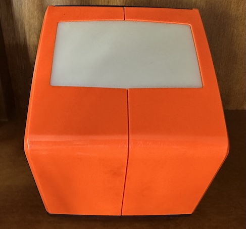 not authentic to the back of a REAL arcade machine, throwing it out Rear View, which is less interesting