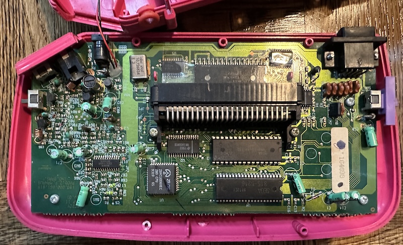 The inside of the master system girl