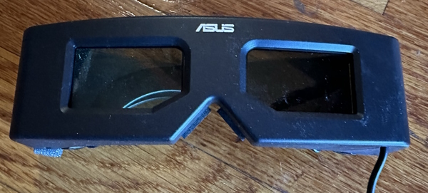 A much nicer pair of Asus glasses