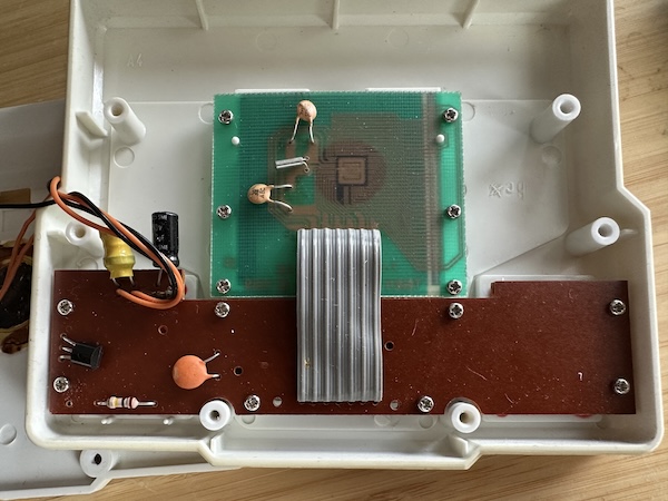 more passives too! Inside Miniature Golf by Tiger. Two PCBs