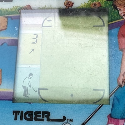 golfing is for cowards The first course, showing the angle change