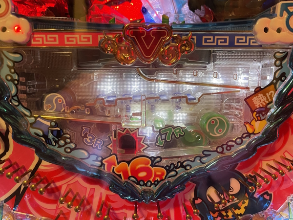 Pachinko Metal ball droping vertically, Sound