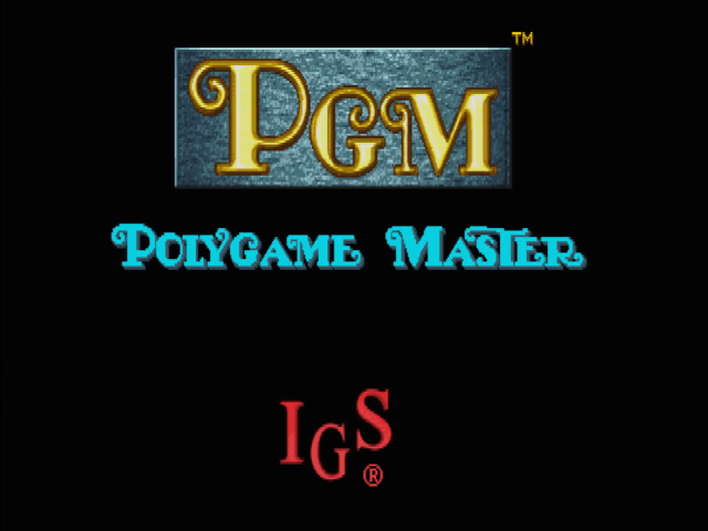 PGM in stylized text, over the phrase 'Polygame Master' and an IGS logo below