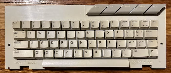 The keyboard module