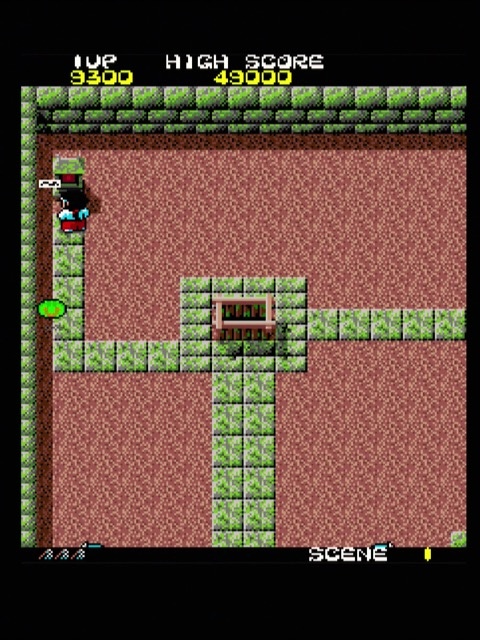 Kiki Kaikai gameplay. Pocky waves a wand.