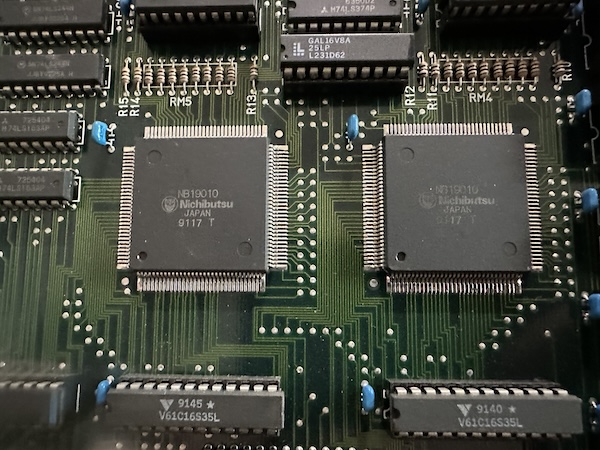 Two large surface mount chips