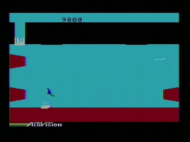 it's white gold, that's a thing Pitfall II on MSX