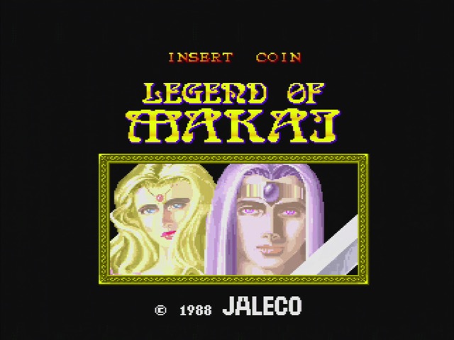 Legend of Makai title screen